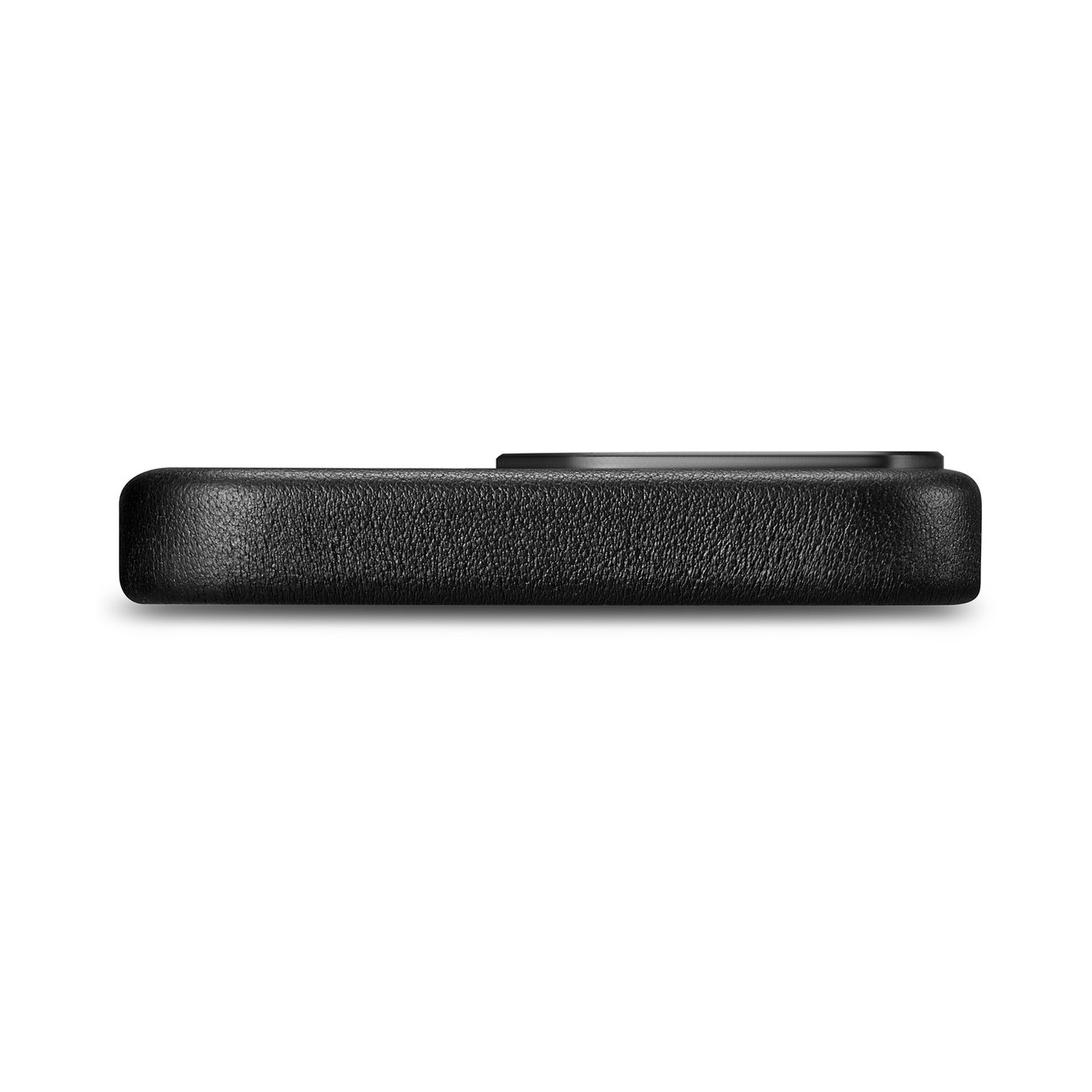 Pokrowiec etui skrzane iCarer Case Leather czarne APPLE iPhone 14 Pro / 5