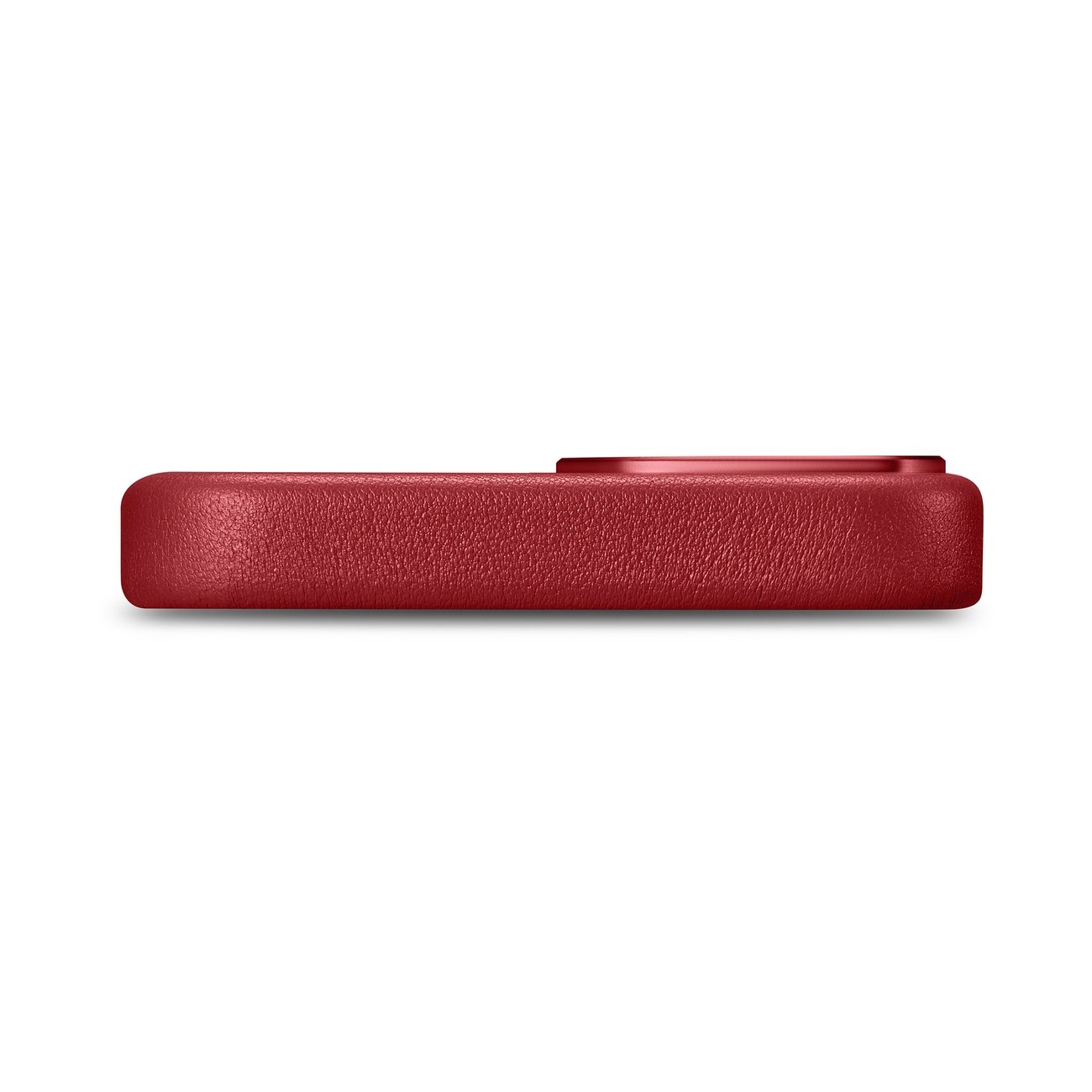 Pokrowiec etui skrzane iCarer Case Leather czerwone APPLE iPhone 14 / 4