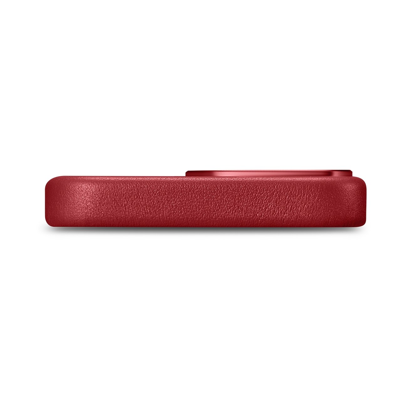 Pokrowiec etui skrzane iCarer Case Leather czerwone APPLE iPhone 14 Pro / 5