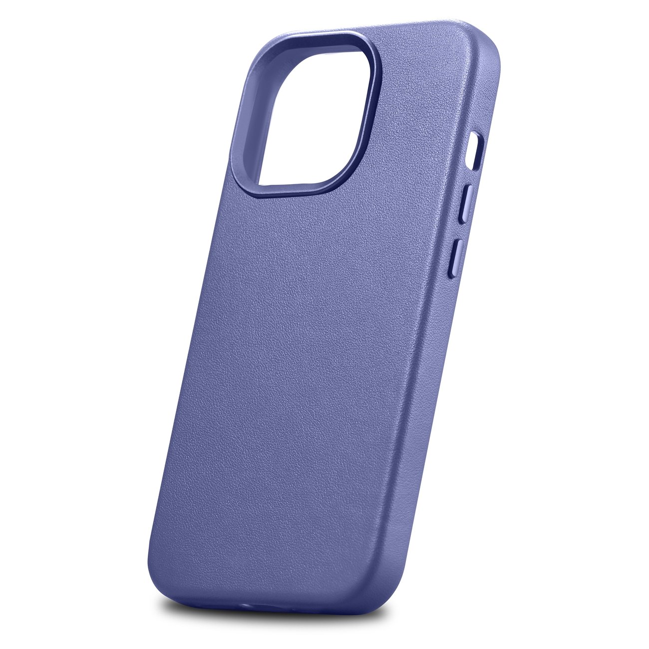 Pokrowiec etui skrzane iCarer Case Leather jasnofioletowe APPLE iPhone 14 Pro Max / 7
