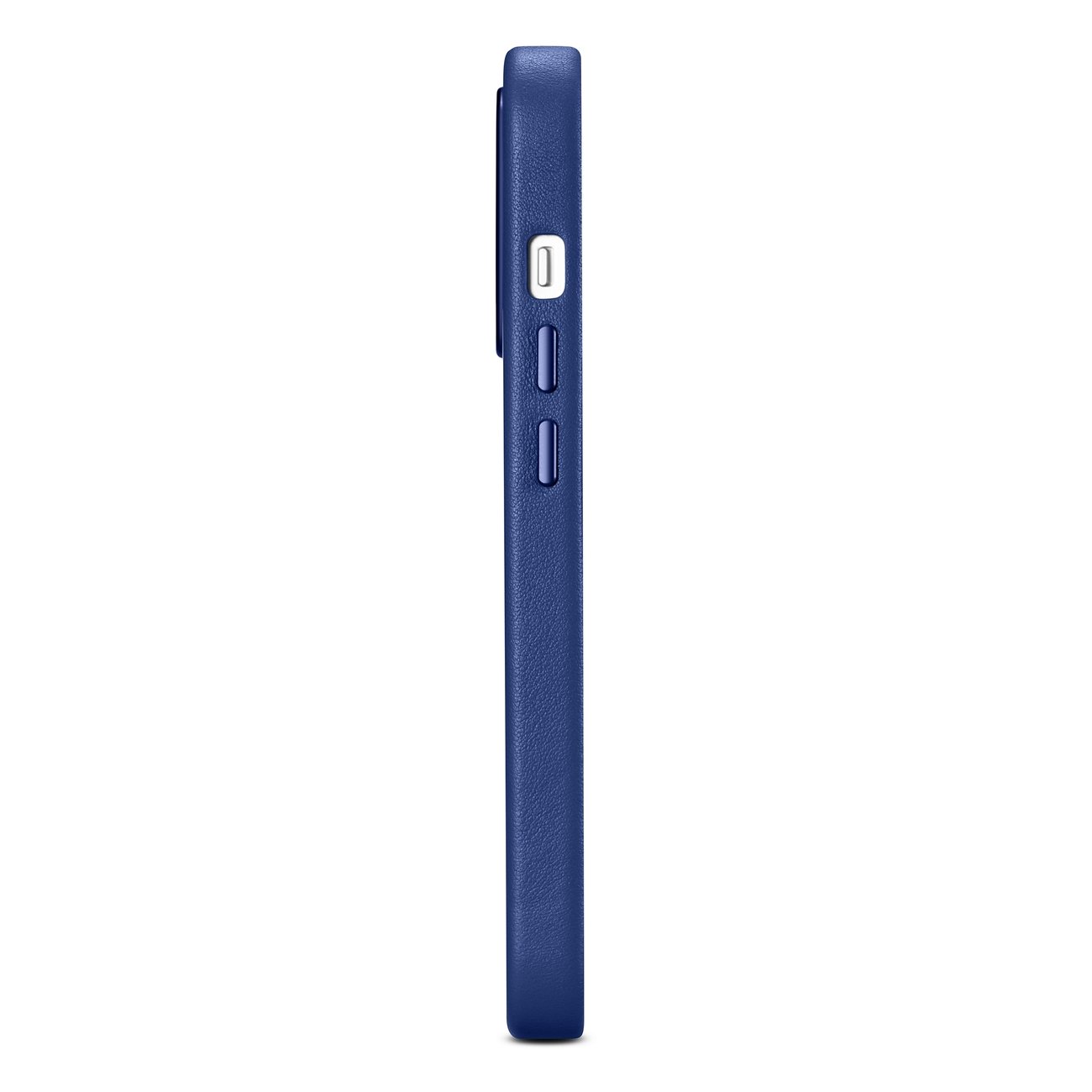 Pokrowiec etui skrzane iCarer Case Leather niebieskie APPLE iPhone 14 Pro / 6