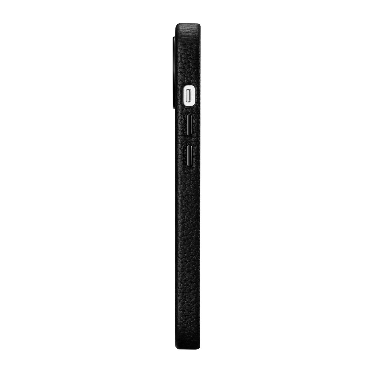 Pokrowiec etui skrzane iCarer Litchi Premium Leather Case czarne APPLE iPhone 14 / 6