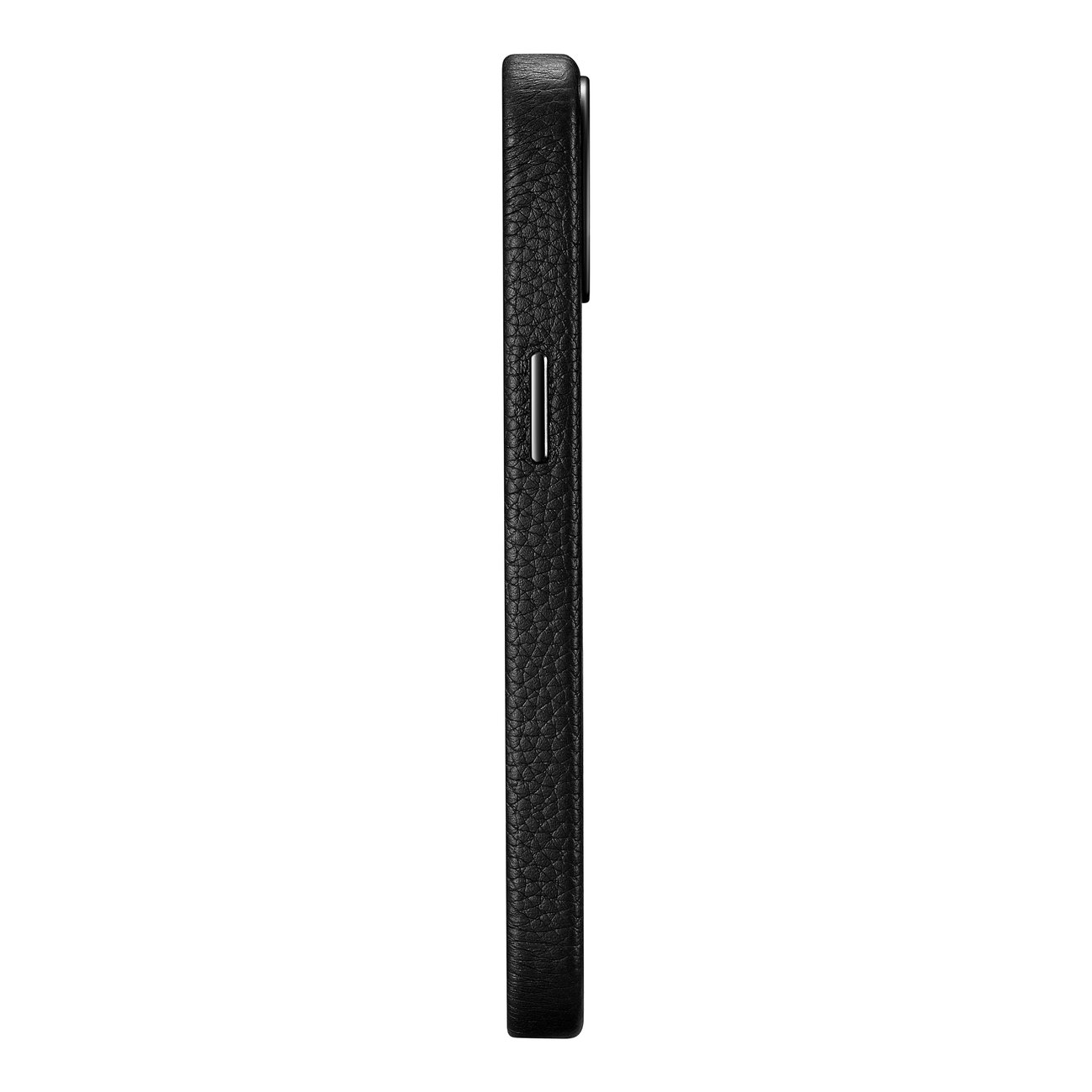 Pokrowiec etui skrzane iCarer Litchi Premium Leather Case czarne APPLE iPhone 14 / 7