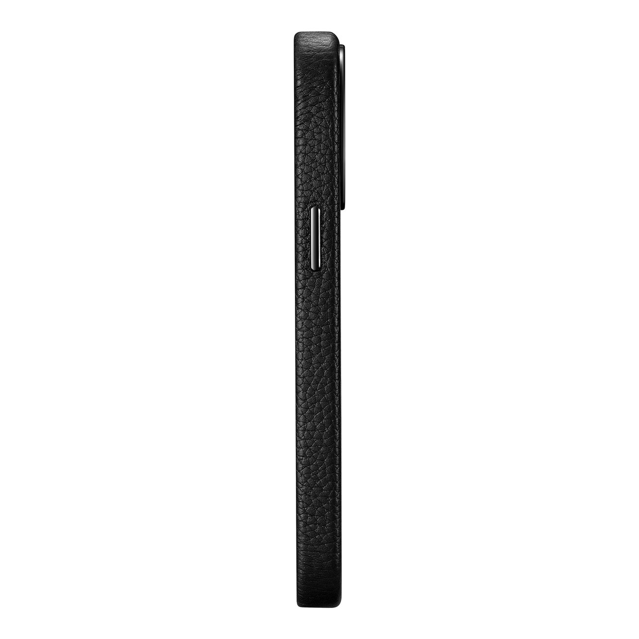 Pokrowiec etui skrzane iCarer Litchi Premium Leather Case czarne APPLE iPhone 14 Pro / 6