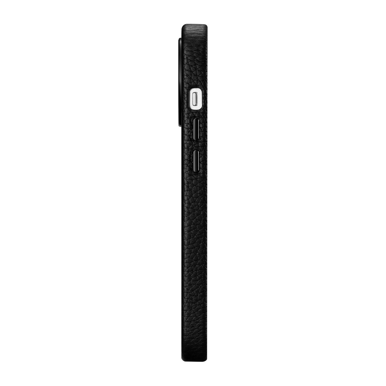 Pokrowiec etui skrzane iCarer Litchi Premium Leather Case czarne APPLE iPhone 14 Pro Max / 5