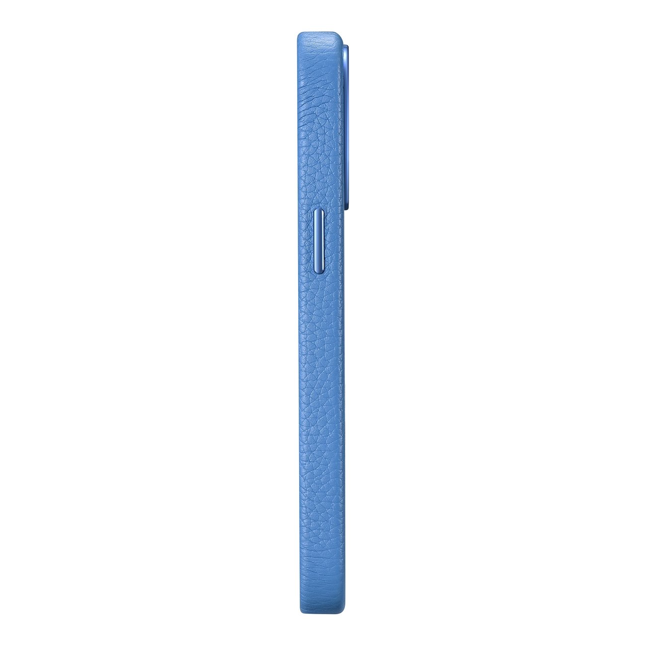 Pokrowiec etui skrzane iCarer Litchi Premium Leather Case jasnoniebieskie APPLE iPhone 14 Pro / 7