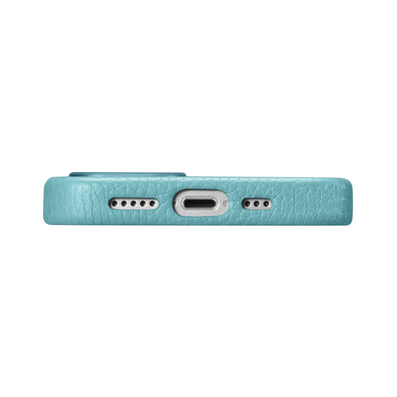 Pokrowiec etui skrzane iCarer Litchi Premium Leather Case zielone APPLE iPhone 14 Pro Max / 5