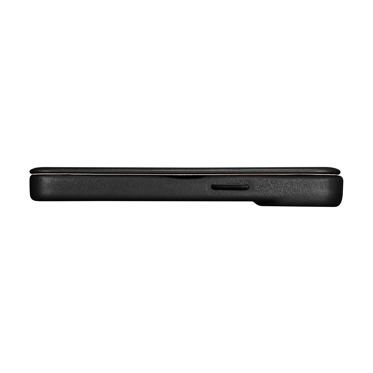 Pokrowiec etui skrzane z klapk iCarer CE Premium Leather Folio Case czarne APPLE iPhone 14 Pro / 12