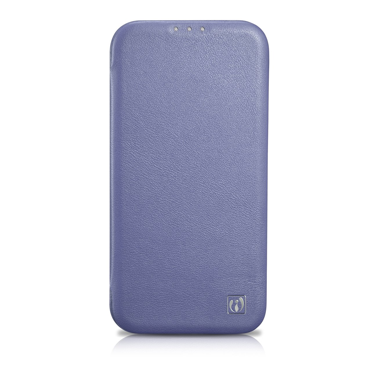 Pokrowiec etui skrzane z klapk iCarer CE Premium Leather Folio Case jasnofioletowe APPLE iPhone 14 Pro Max / 2