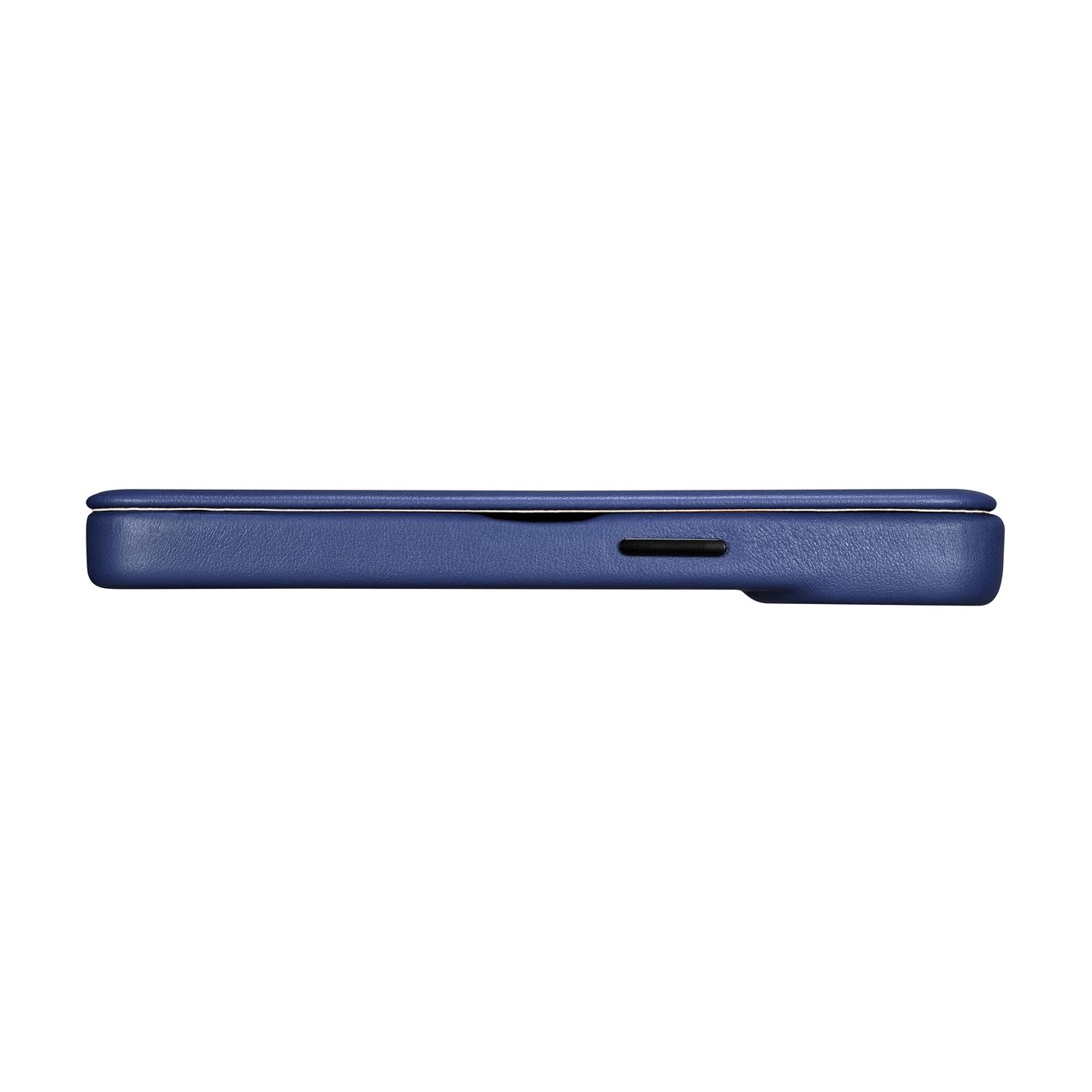 Pokrowiec etui skrzane z klapk iCarer CE Premium Leather Folio Case niebieskie APPLE iPhone 14 Plus / 12