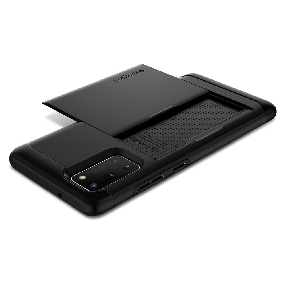 Pokrowiec Etui Spigen Slim Armor Cs Czarny SAMSUNG Galaxy Note 20 / 8