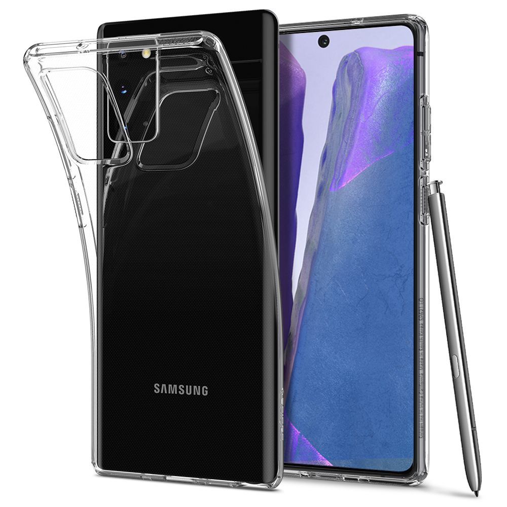 Pokrowiec etui Spigen Liquid Crystal Przeroczyste SAMSUNG Galaxy Note 20