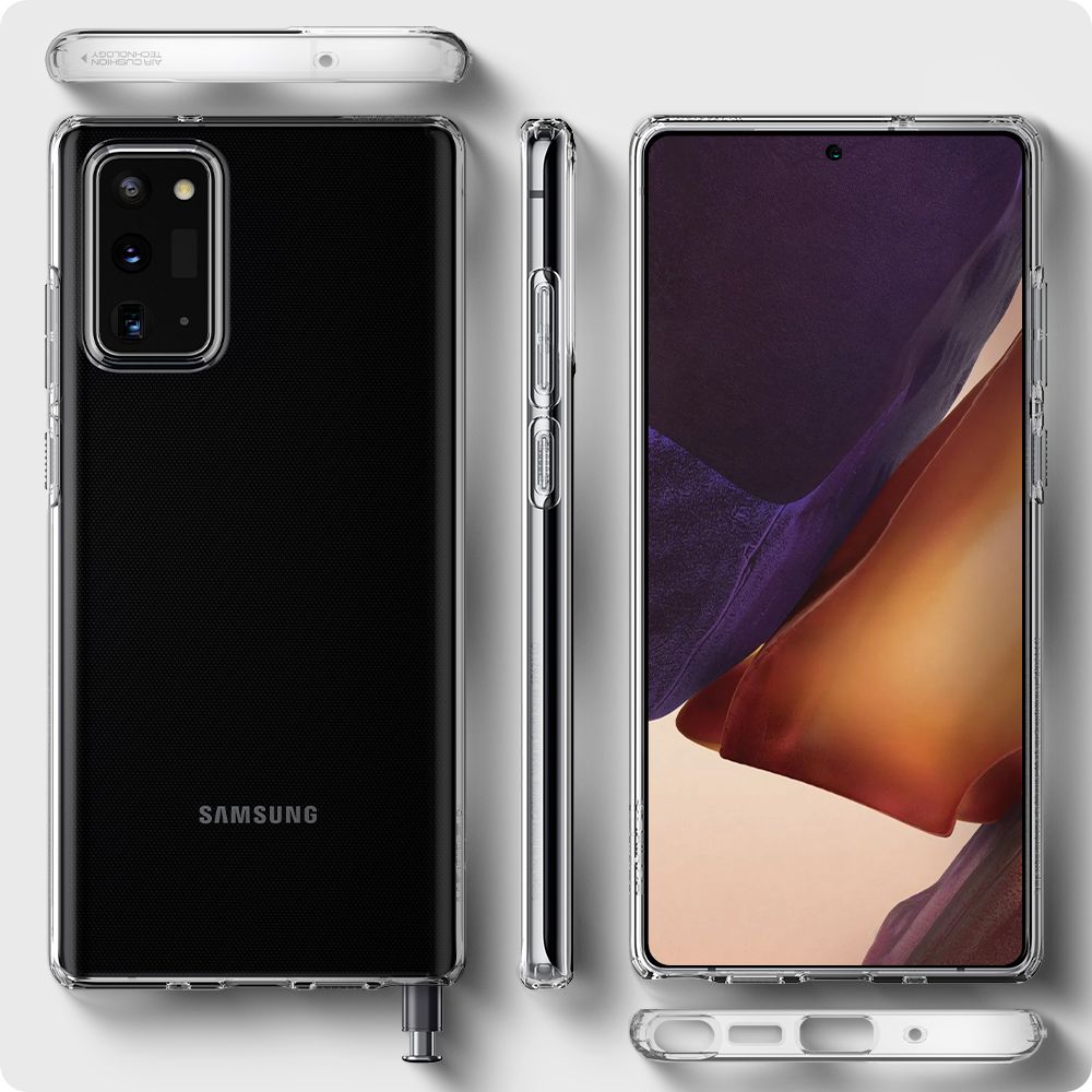 Pokrowiec etui Spigen Liquid Crystal Przeroczyste SAMSUNG Galaxy Note 20 / 8