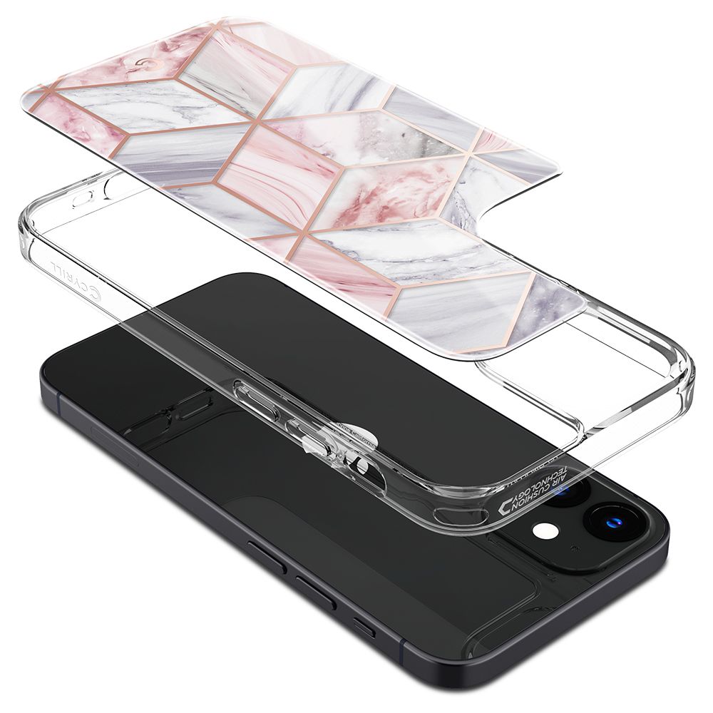 Pokrowiec etui Spigen Cyrill Cecile Rowe Marble APPLE iPhone 12 Mini / 5