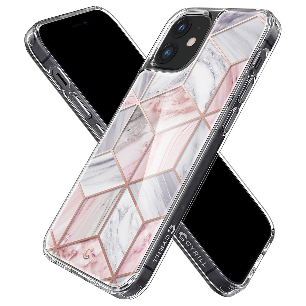 Pokrowiec etui Spigen Cyrill Cecile Rowe Marble APPLE iPhone 12 Mini / 6