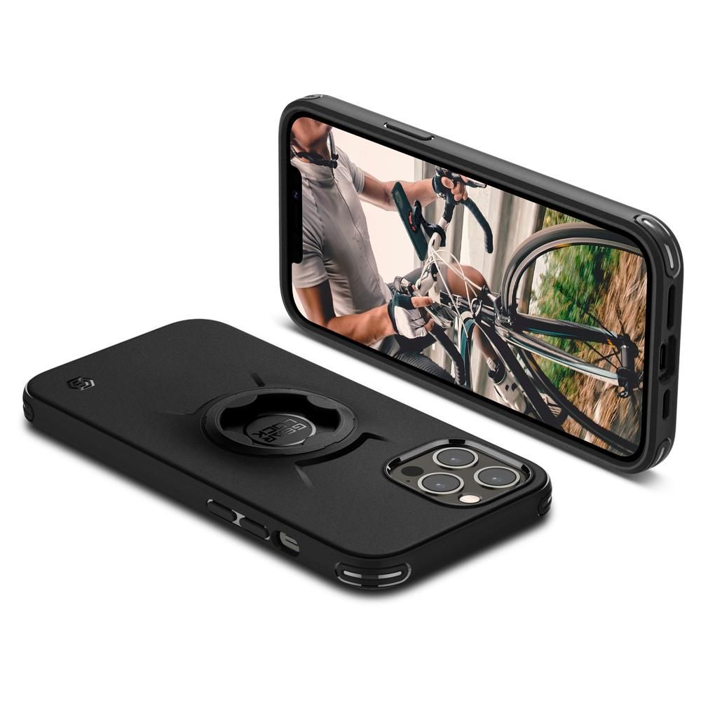 Pokrowiec etui Spigen Gearlock Gcf132 Bike Mount Case czarne APPLE iPhone 12 Pro / 3