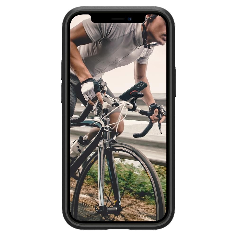 Pokrowiec etui Spigen Gearlock Gcf133 Bike Mount Case czarne APPLE iPhone 12 Mini / 6