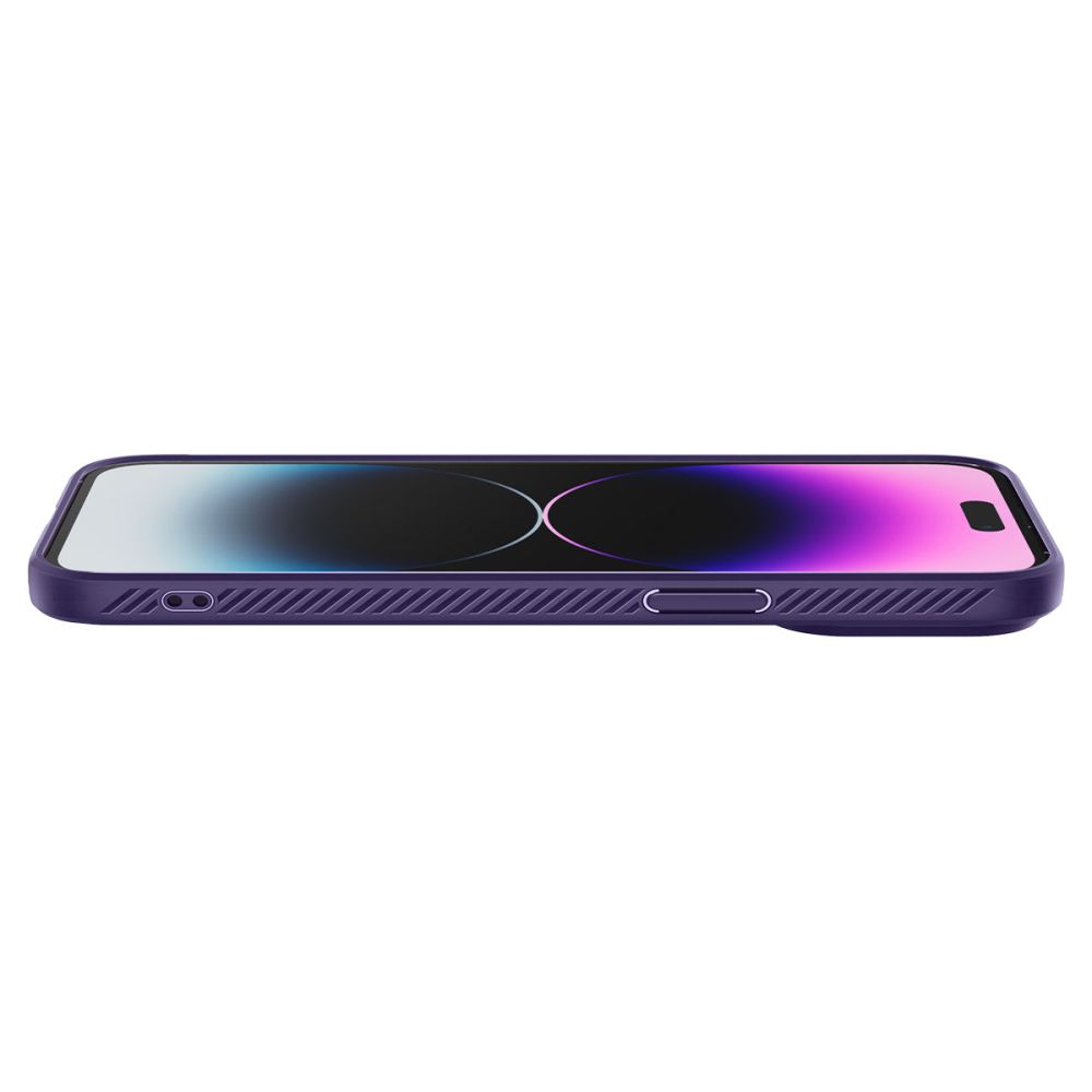 Pokrowiec etui Spigen Liquid AIR Armor Deep purple APPLE iPhone 14 Pro Max / 10