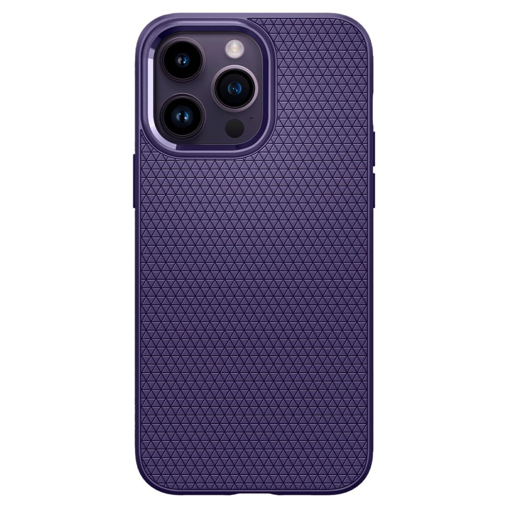 Pokrowiec etui Spigen Liquid AIR Armor Deep purple APPLE iPhone 14 Pro Max / 2