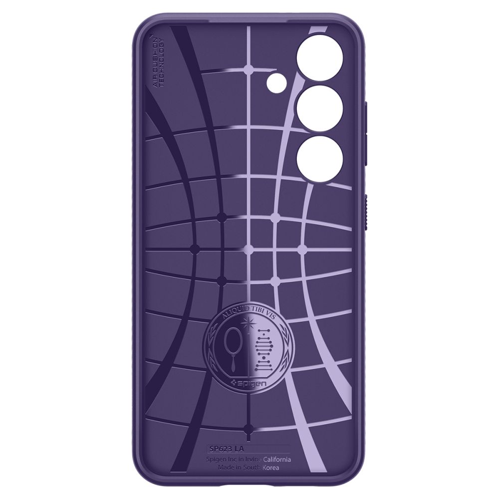 Pokrowiec etui Spigen Liquid AIR Armor Deep purple SAMSUNG Galaxy S24 / 3