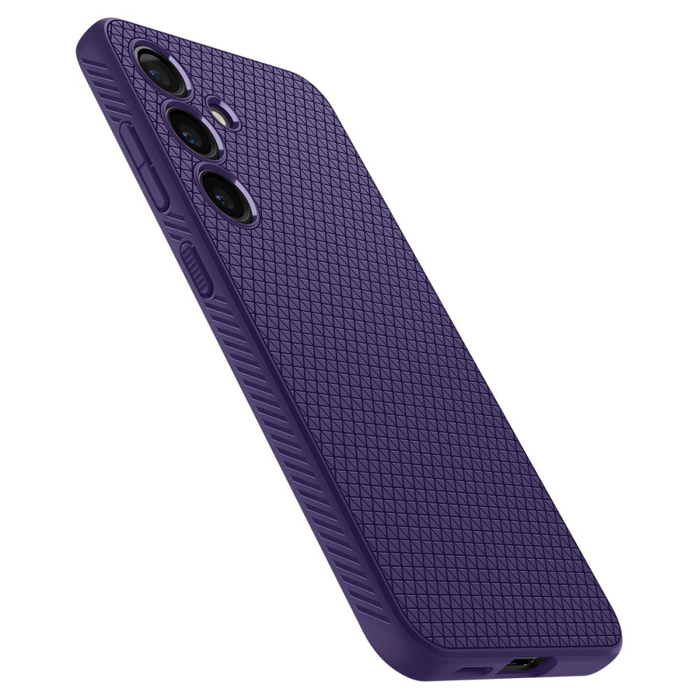 Pokrowiec etui Spigen Liquid AIR Armor Deep purple SAMSUNG Galaxy S24 / 9