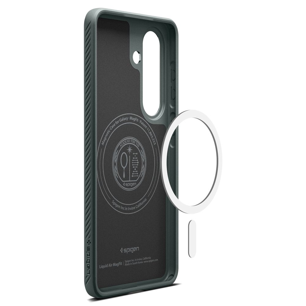 Pokrowiec etui Spigen Liquid AIR Armor Mag Magsafe Abyss zielone SAMSUNG Galaxy S26 Plus / 7