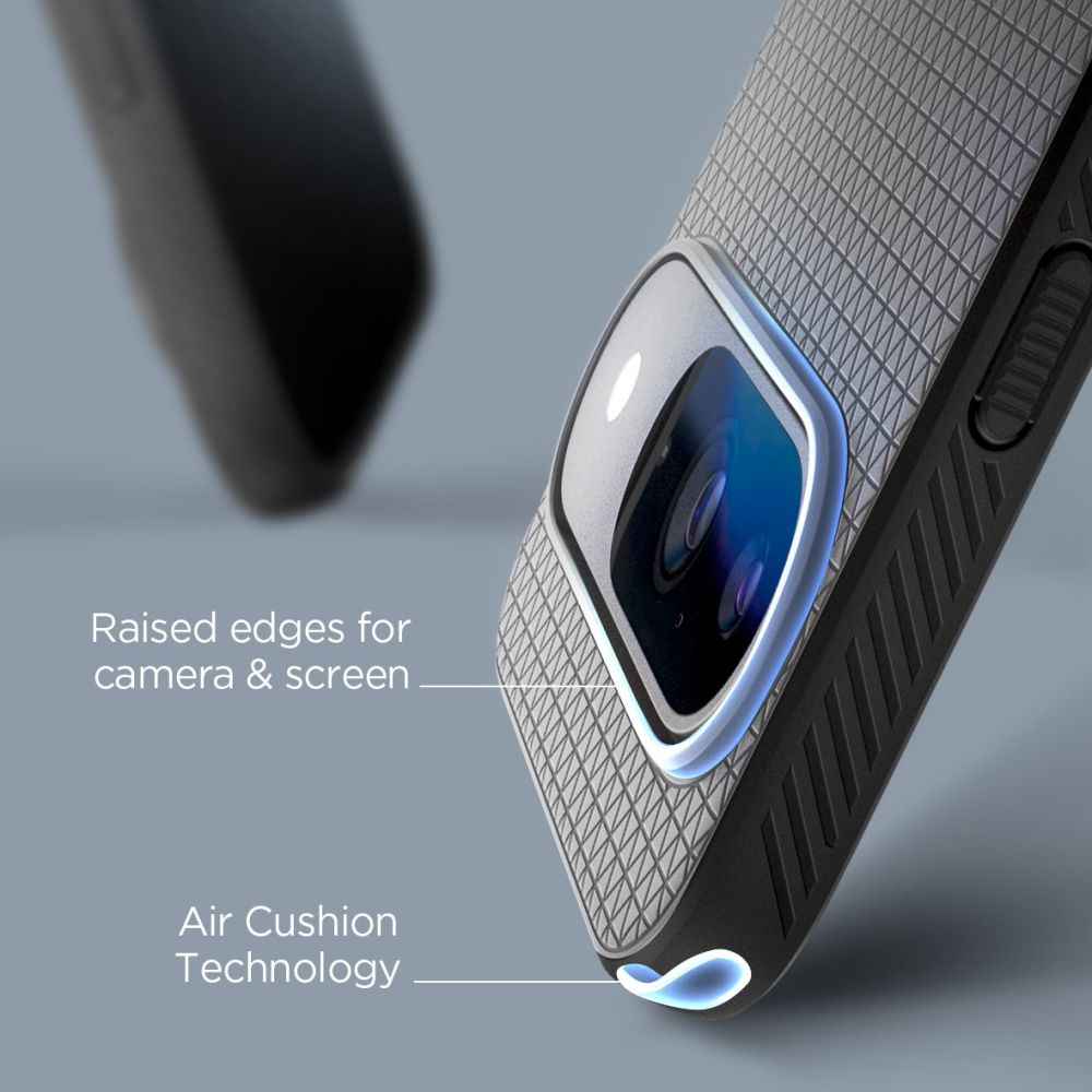 Pokrowiec etui Spigen Liquid AIR Armor Marble grey Google Pixel 9 / 11