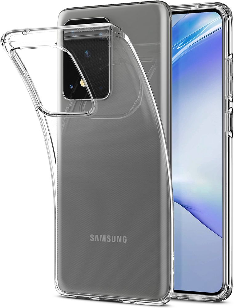 Pokrowiec etui Spigen Liquid Crystal Przeroczyste SAMSUNG Galaxy S20 Ultra / 2