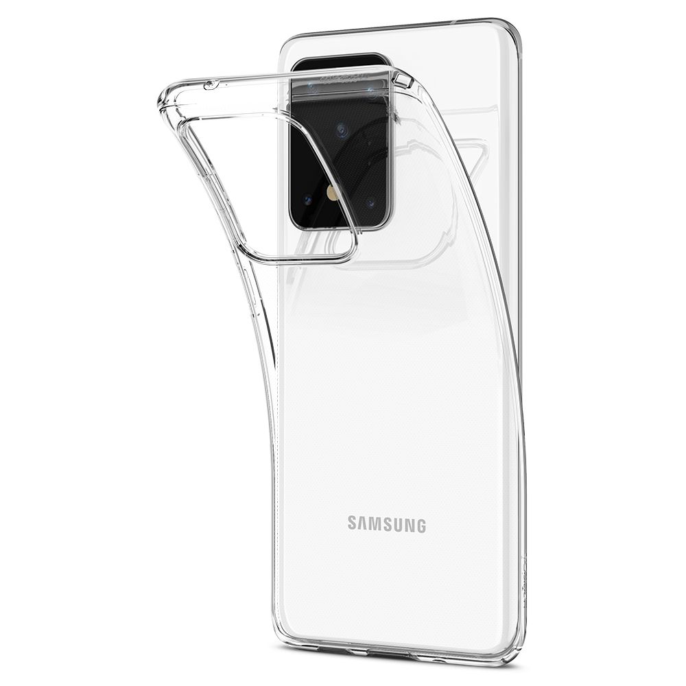 Pokrowiec etui Spigen Liquid Crystal Przeroczyste SAMSUNG Galaxy S20 Ultra / 6