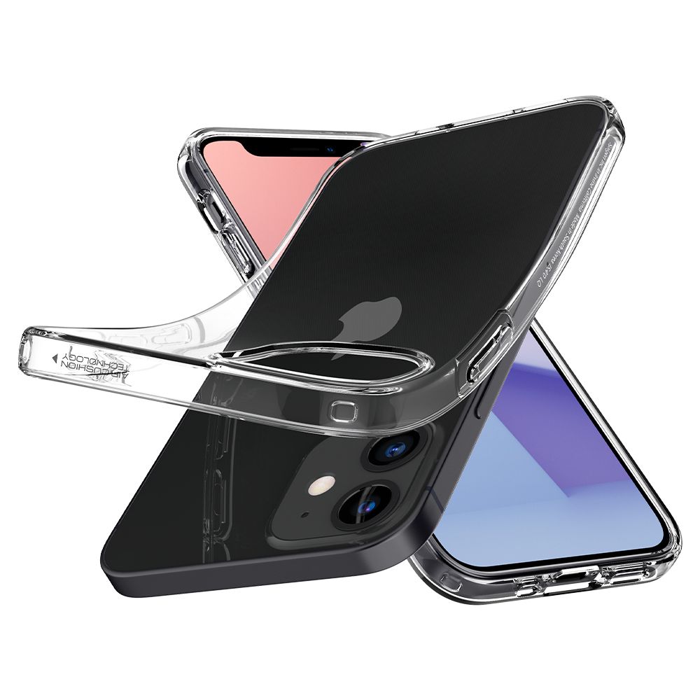 Pokrowiec etui Spigen Liquid Crystal Crystal Przeroczyste APPLE iPhone 12 Mini / 7