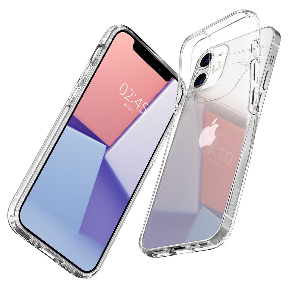 Pokrowiec etui Spigen Liquid Crystal Crystal Przeroczyste APPLE iPhone 12 Mini / 8