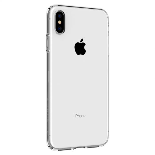 Pokrowiec etui Spigen Liquid Crystal Przeroczyste APPLE iPhone XS Max / 3