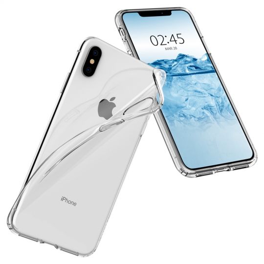 Pokrowiec etui Spigen Liquid Crystal Przeroczyste APPLE iPhone XS Max / 6