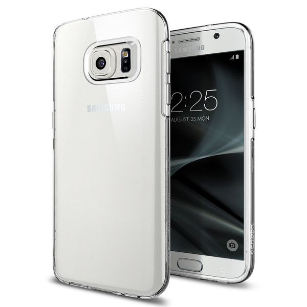Pokrowiec etui Spigen Liquid Crystal Przeroczyste SAMSUNG Galaxy S7