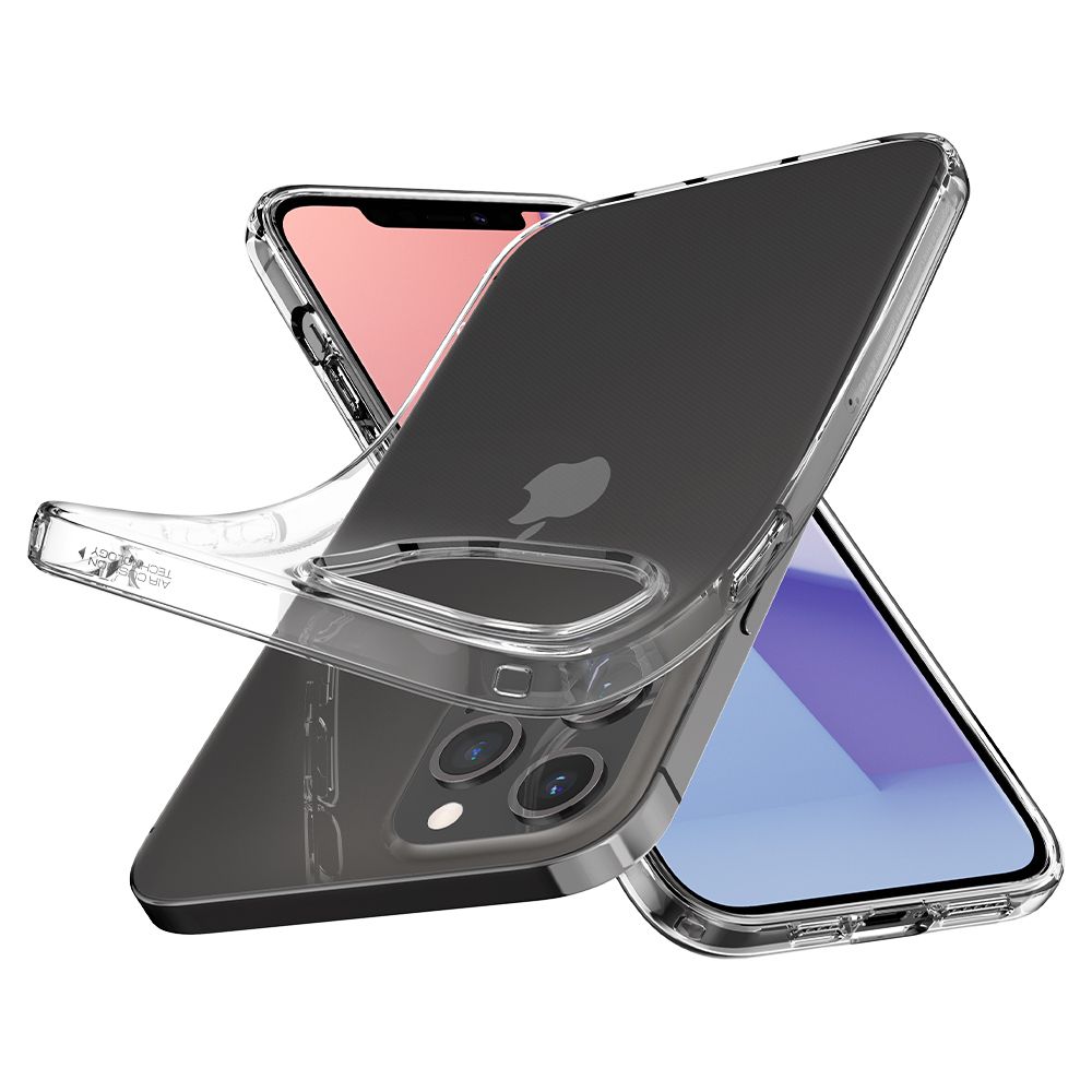 Pokrowiec etui Spigen Liquid Crystal Przeroczyste APPLE iPhone 12 Pro Max / 7