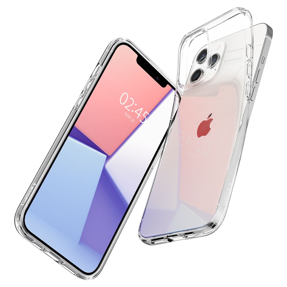 Pokrowiec etui Spigen Liquid Crystal Przeroczyste APPLE iPhone 12 Pro Max / 8