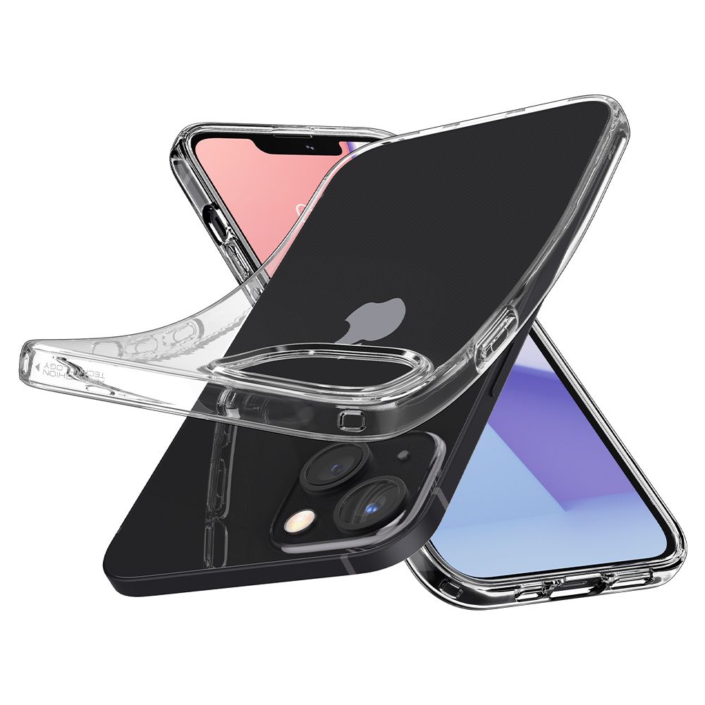 Pokrowiec etui Spigen Liquid Crystal przeroczyste APPLE iPhone 13 mini / 8