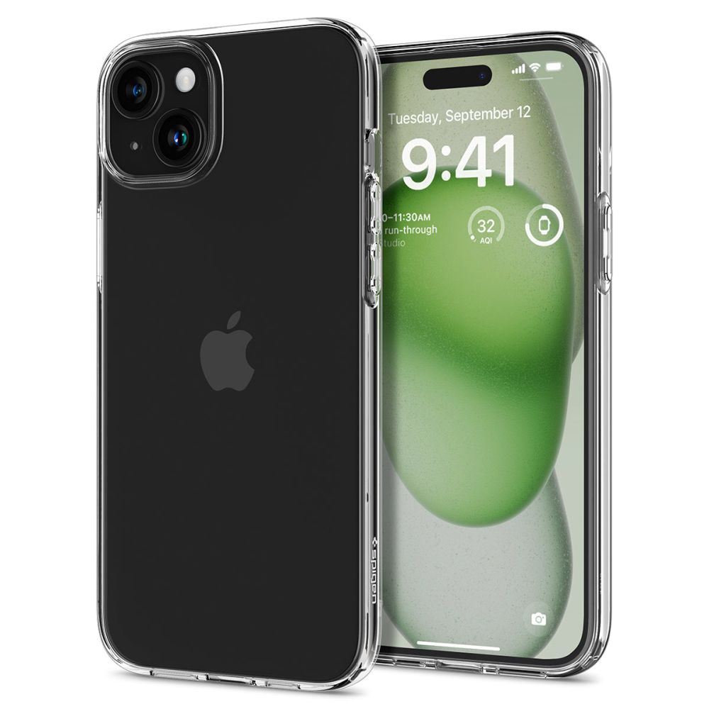 Pokrowiec etui Spigen Liquid Crystal przeroczyste APPLE iPhone 15 Plus