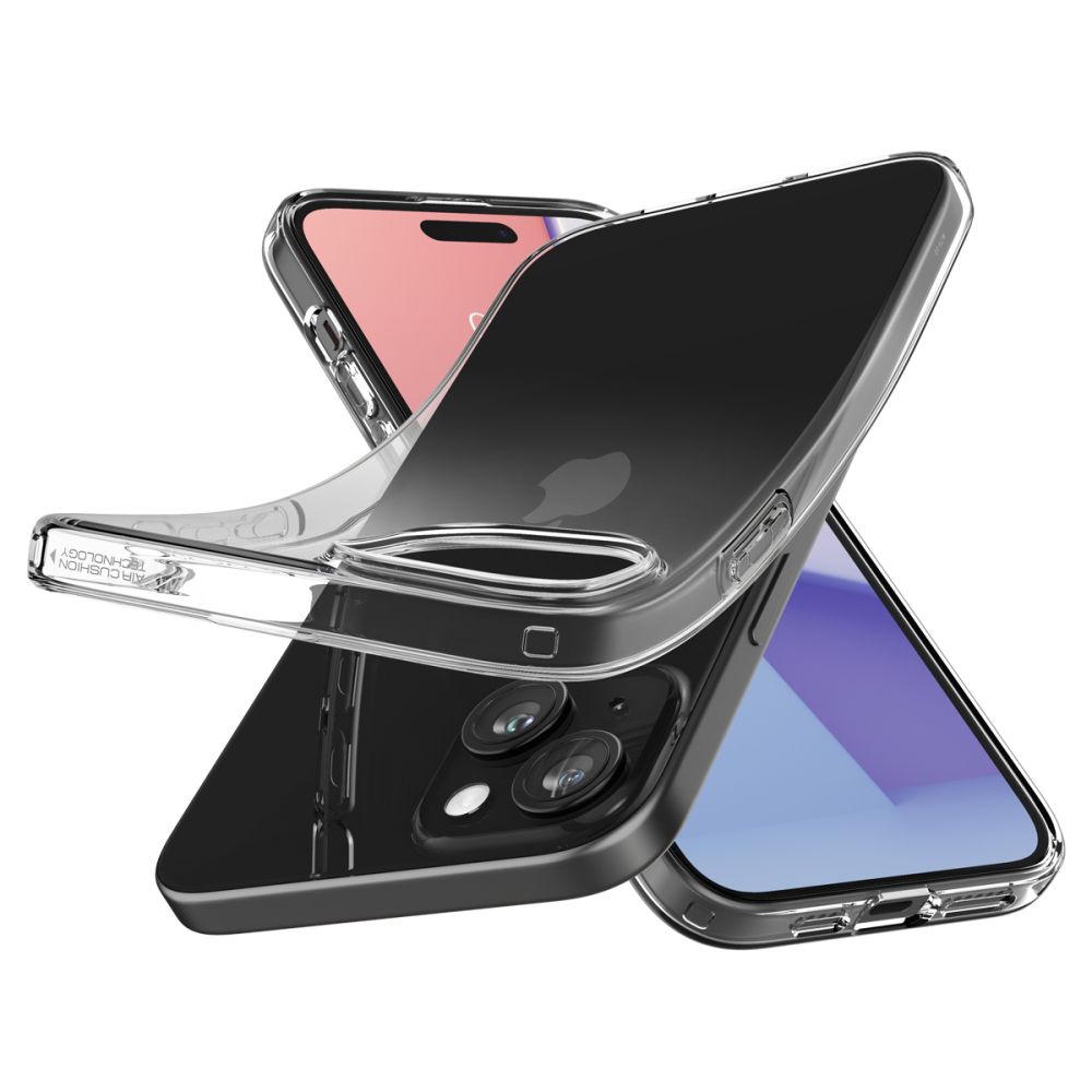Pokrowiec etui Spigen Liquid Crystal przeroczyste APPLE iPhone 15 Plus / 7