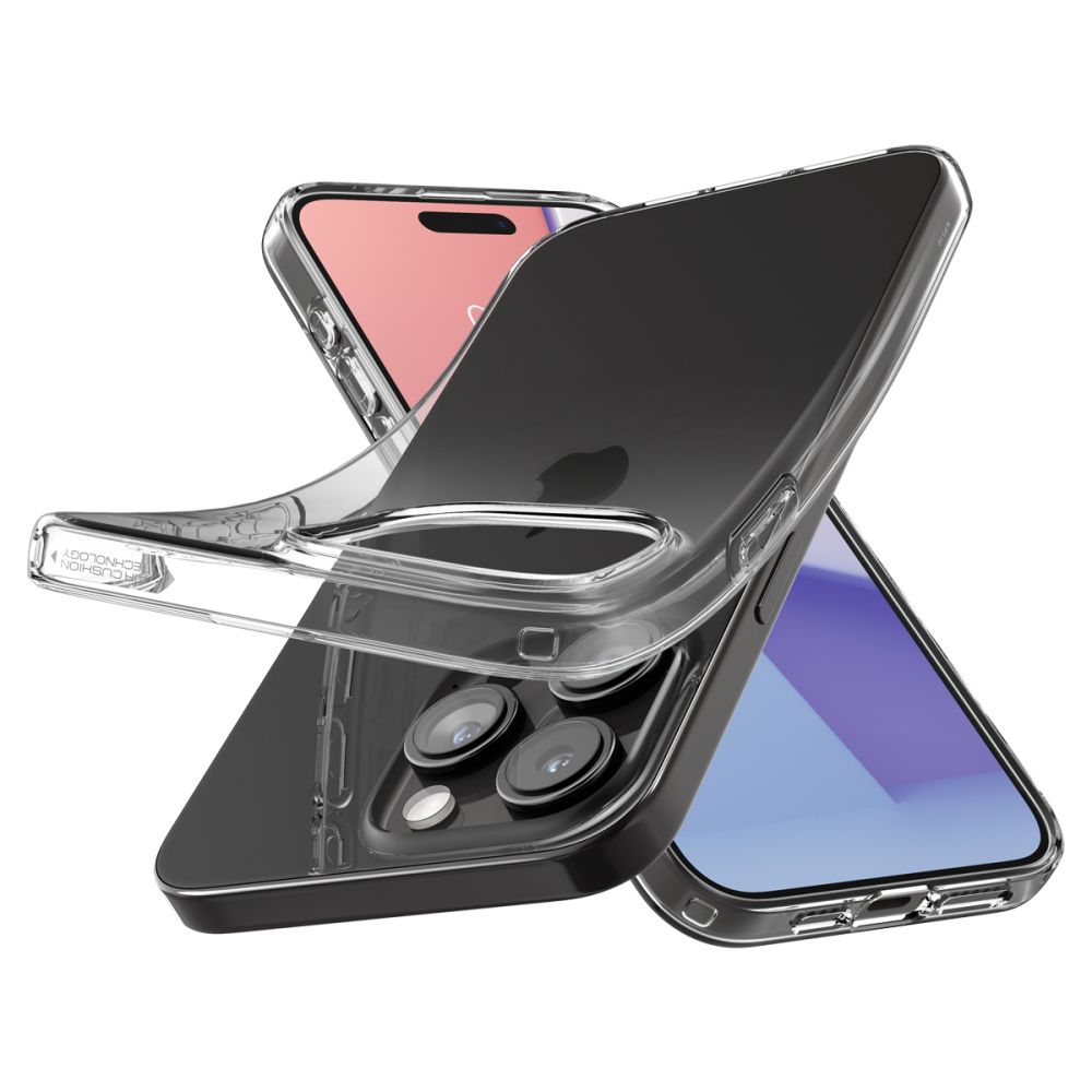 Pokrowiec etui Spigen Liquid Crystal przeroczyste APPLE iPhone 15 Pro / 7