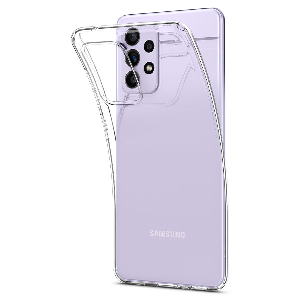 Pokrowiec etui Spigen Liquid Crystal przeroczyste SAMSUNG Galaxy A52 5G / 7