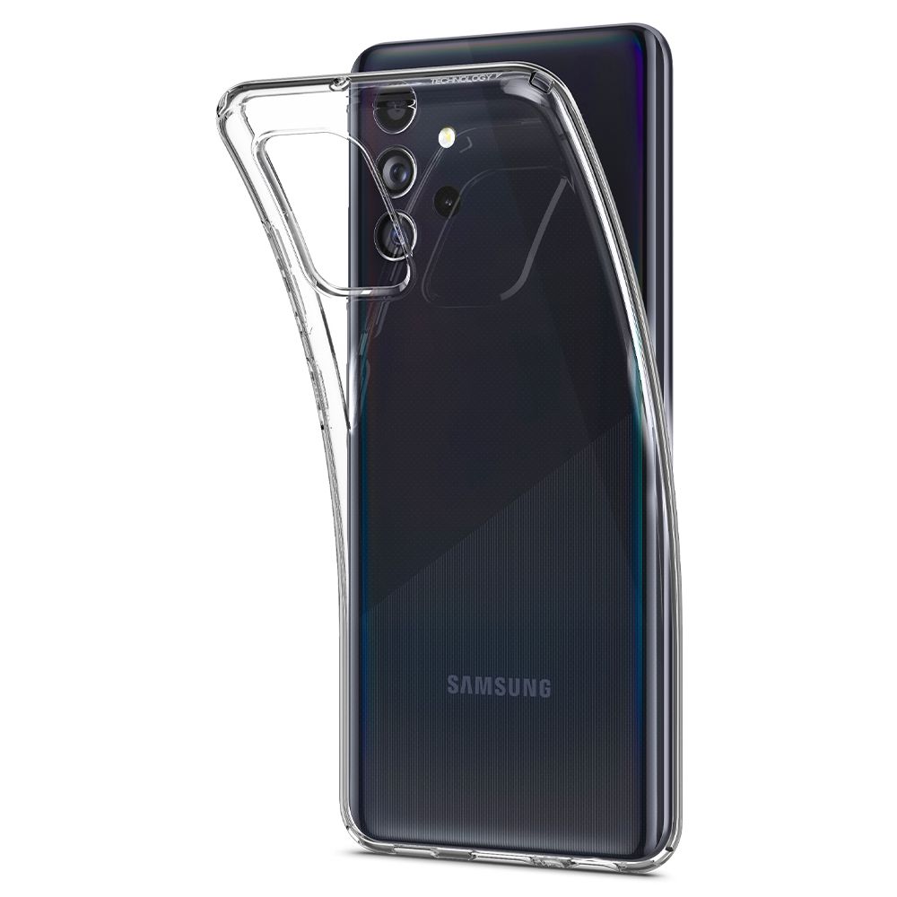 Pokrowiec etui Spigen Liquid Crystal przeroczyste SAMSUNG Galaxy A72 / 7