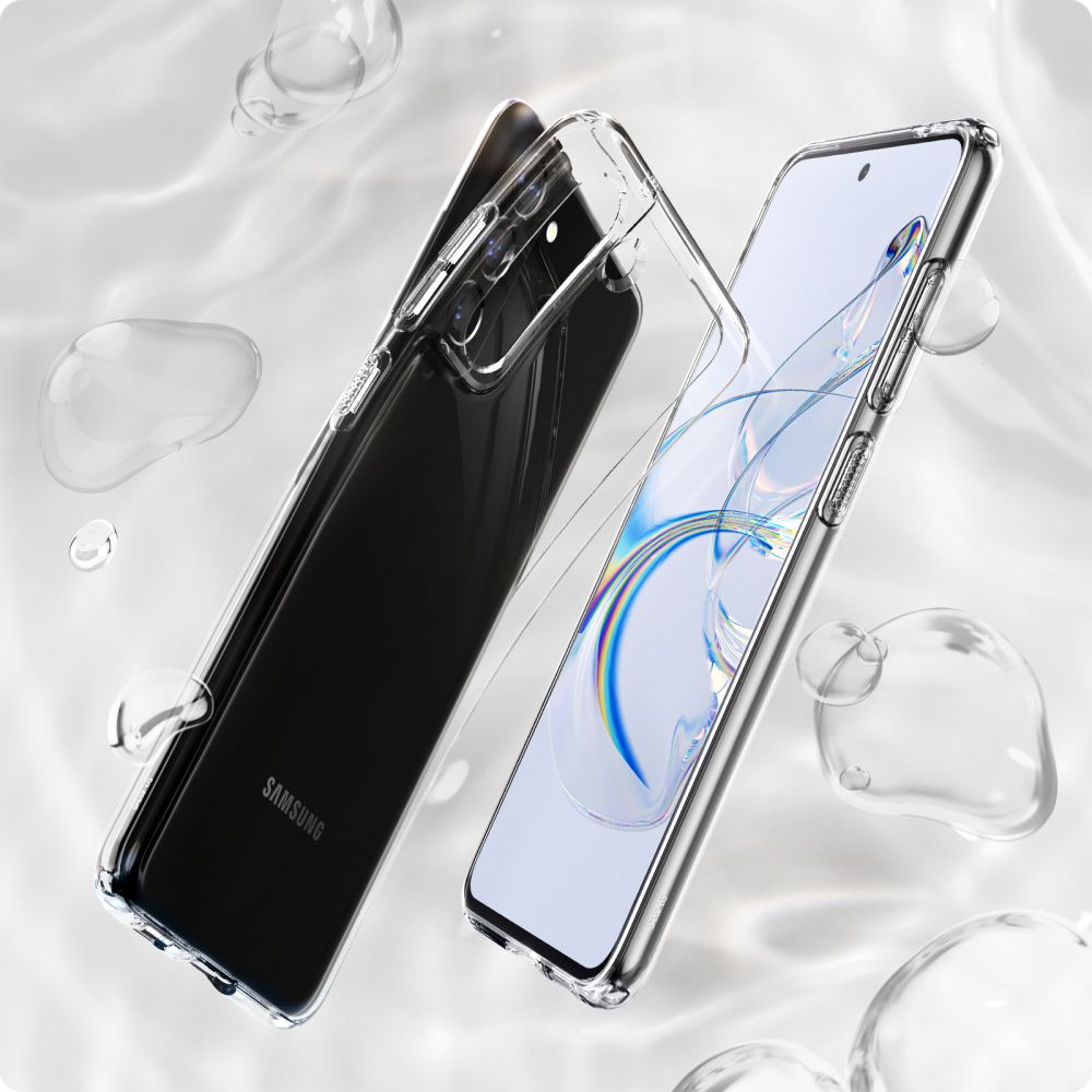 Pokrowiec etui Spigen Liquid Crystal przeroczyste SAMSUNG Galaxy S21 FE / 10