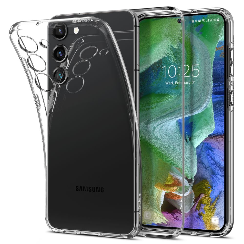 Pokrowiec etui Spigen Liquid Crystal przeźroczyste SAMSUNG Galaxy S23 Plus