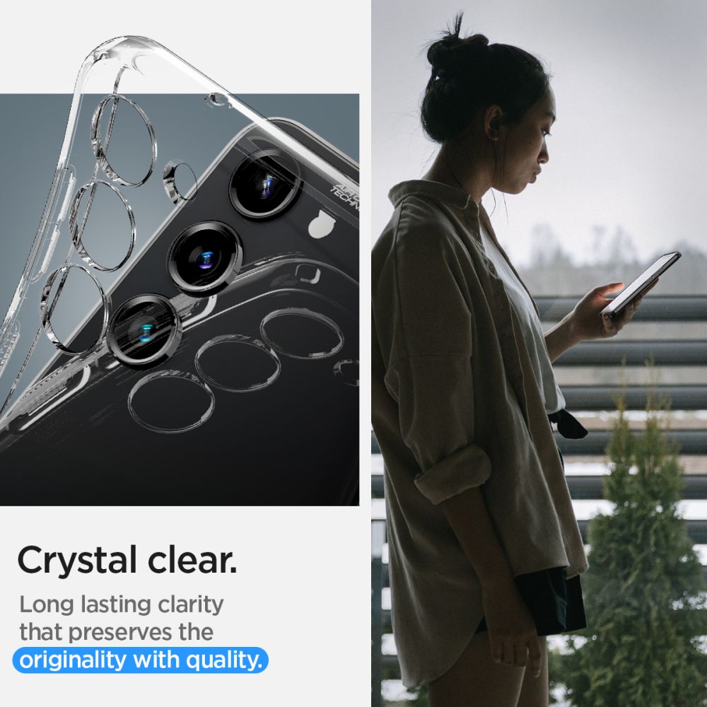 Pokrowiec etui Spigen Liquid Crystal przeźroczyste SAMSUNG Galaxy S23 Plus / 10