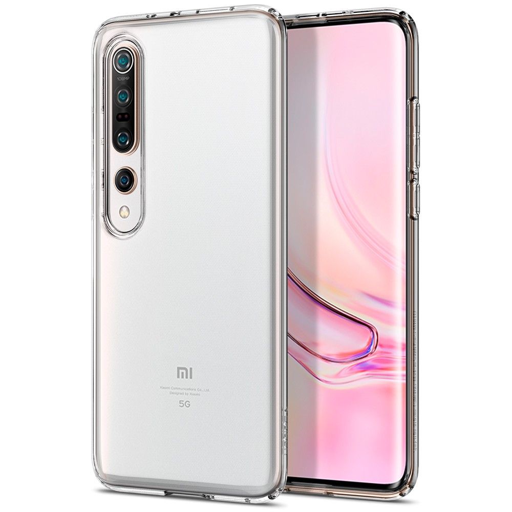Pokrowiec etui Spigen Liquid Crystal Prze�roczyste Xiaomi Mi 10