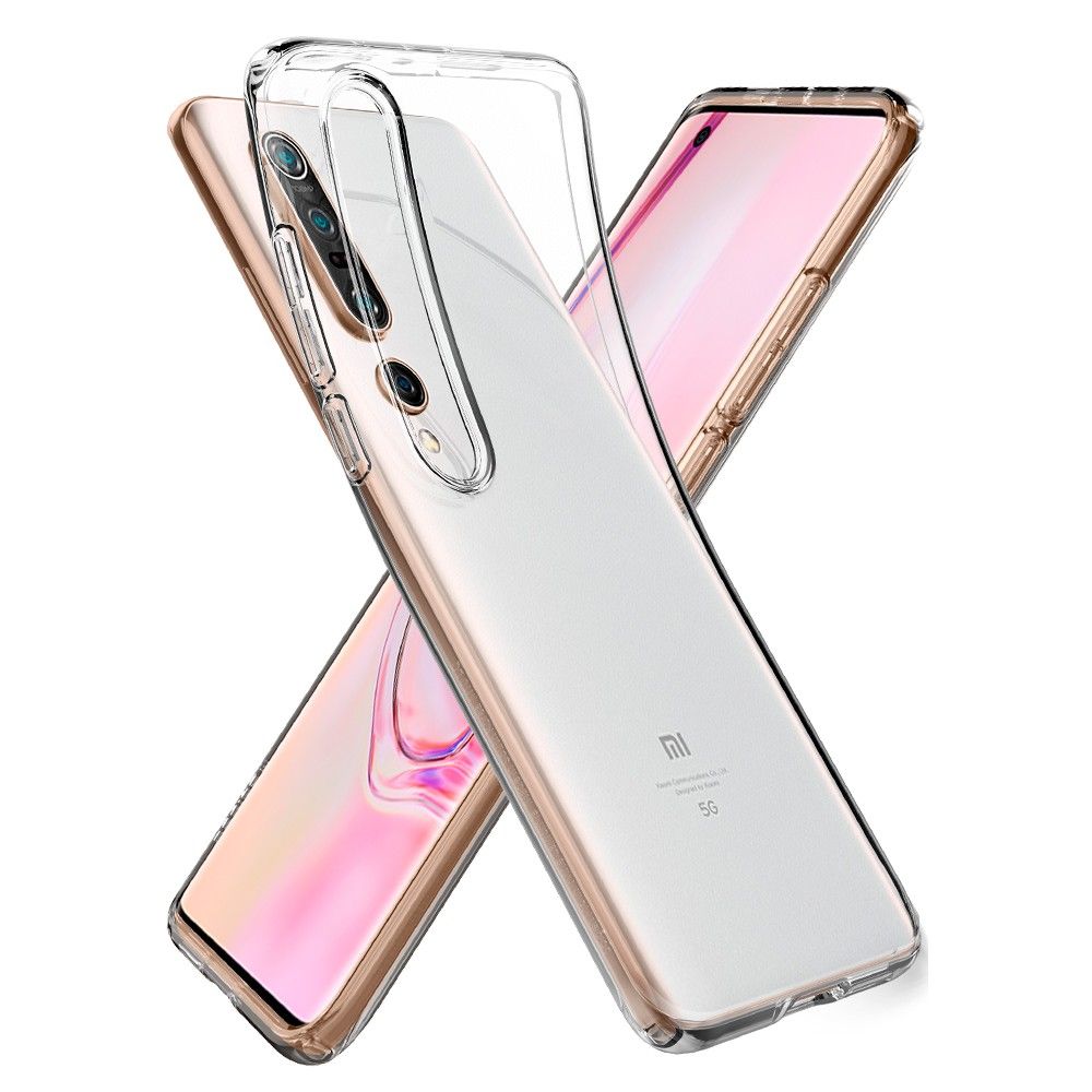 Pokrowiec etui Spigen Liquid Crystal Prze�roczyste Xiaomi Mi 10 / 3