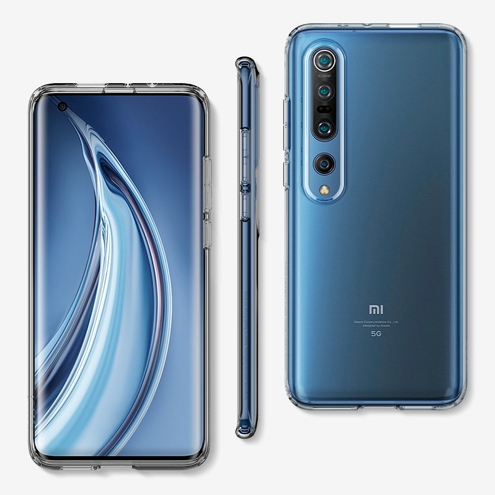 Pokrowiec etui Spigen Liquid Crystal Prze�roczyste Xiaomi Mi 10 / 9