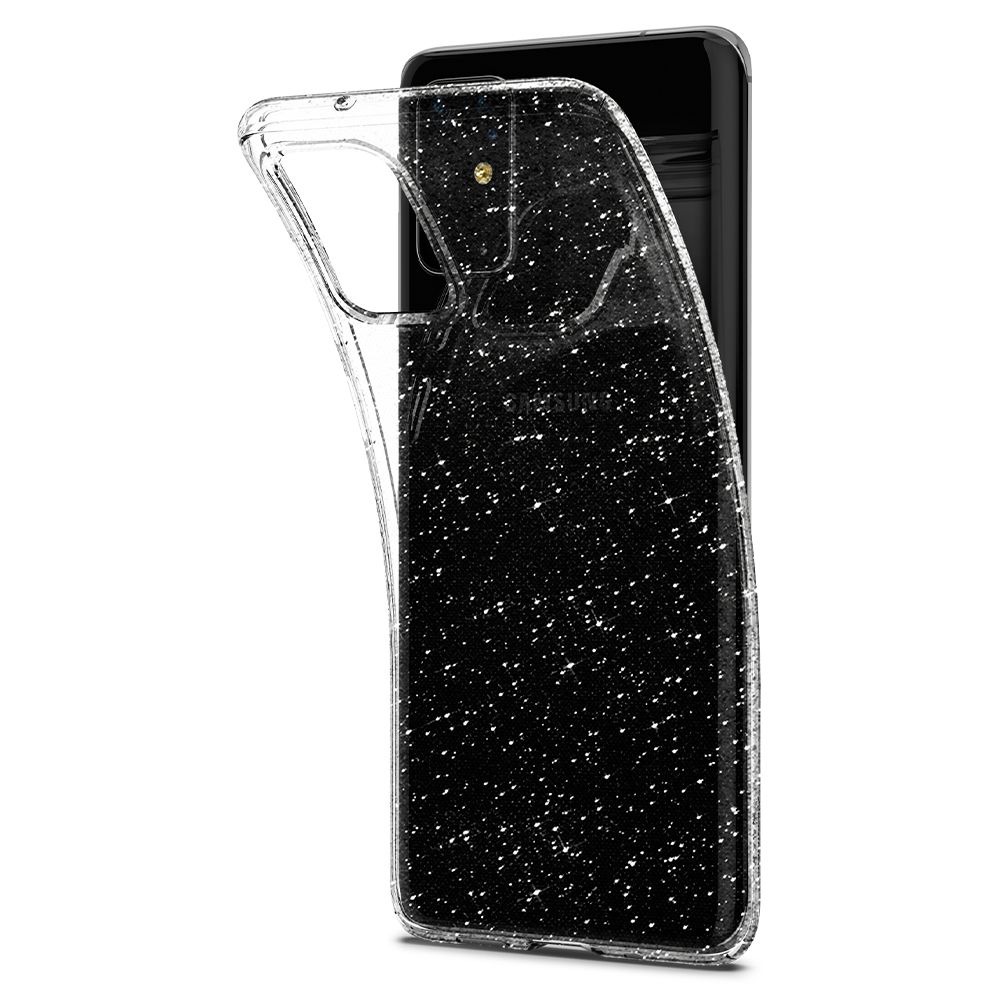 Pokrowiec Etui Spigen Liquid Crystal Glitter Przeroczyste SAMSUNG Galaxy S20+ / 6