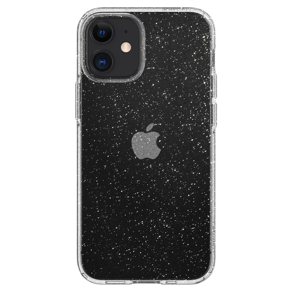 Pokrowiec etui Spigen Liquid Glitter Przeroczyste APPLE iPhone 12 Mini / 2